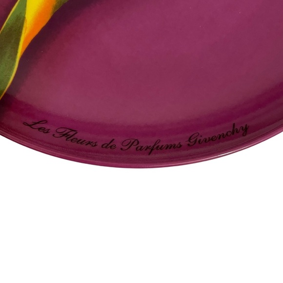 Givenchy Les Fleur de Parfum Birds of Paradise Vintage Desert Salad Plate - Picture 2 of 4